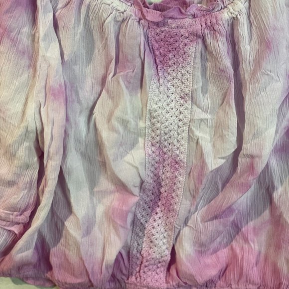 Relaxx Shirt Women’s Plus Size 3XL Purple  Embroidered Top 100% Rayon - Picture 8 of 10